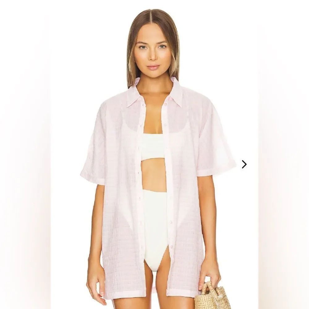 Lovers + Friends FRANKIE TOP Pink